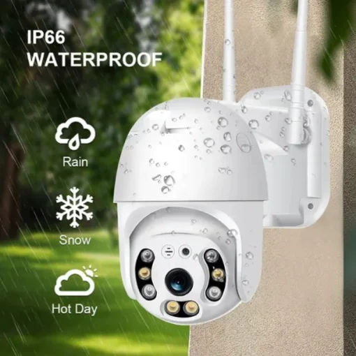 IP Camera 2MP dome Wireless Motion Detection Remote Access Waterproof Indoor Outdoor Apartment Support 128 GB