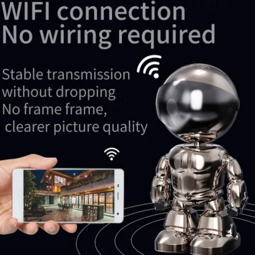 IP Camera 1080P Mini Wireless Motion Detection Remote Access IR-cut Indoor Support 128 GB