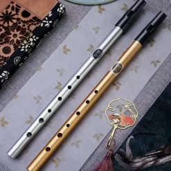 Irish Whistle Flute C/D Key Ireland Flute Tin Penny Whistle 6 Hole Flute Musical Instrument