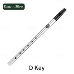 Irish Whistle Flute C/D Key Ireland Flute Tin Penny Whistle 6 Hole Flute Musical Instrument
