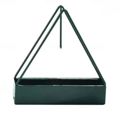 Iron Mosquito Coil Holder Incense Holders Coil Incense Burner Frame Repellent Incense Rack for Household Bedroom Patio Triangular Shape Mosquito Repellent Incense Rack Anti-scald Mosquito Coil Holder