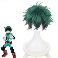 Izuku Midoriya Wig Mask My Hero Academia Deku Cosplay Wigs Izuku Midoriya Cosplay Halloween Wig