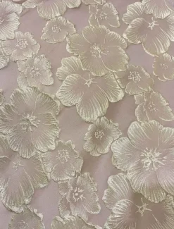 Jacquard Brocade Floral A-Line Evening Gown Elegant Dress Formal Wedding Floor Length Sleeveless V Neck Nylon with Slit Pocket Wedding Guest Dress