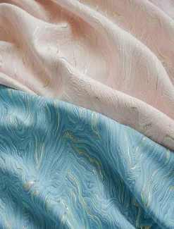 Jacquard Brocade Floral A-Line Evening Gown Elegant Dress Formal Wedding Floor Length Sleeveless V Neck Nylon with Slit Pocket Wedding Guest Dress