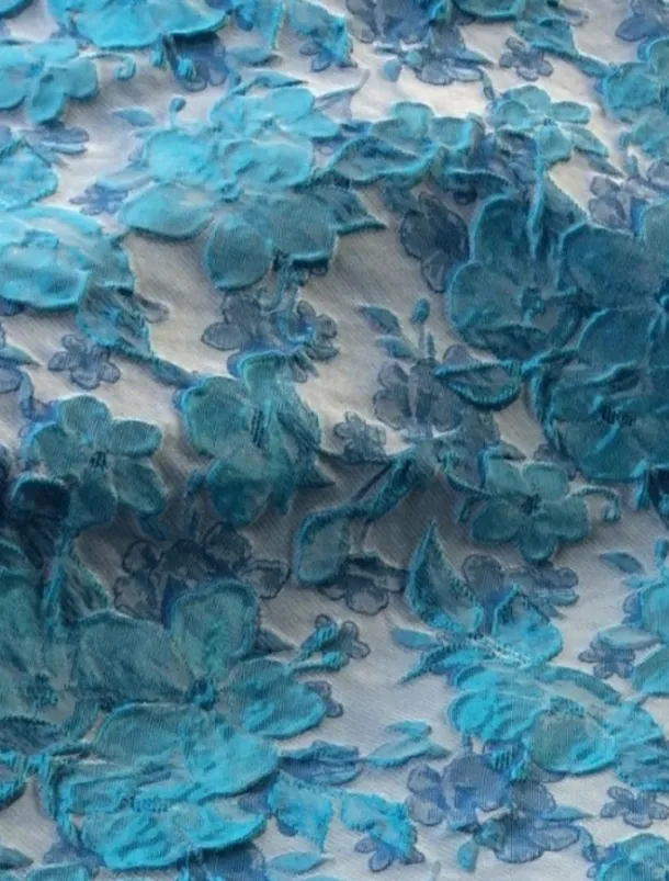 Jacquard Brocade Floral A-Line Evening Gown Elegant Dress Formal Wedding Floor Length Sleeveless V Neck Nylon with Slit Pocket Wedding Guest Dress