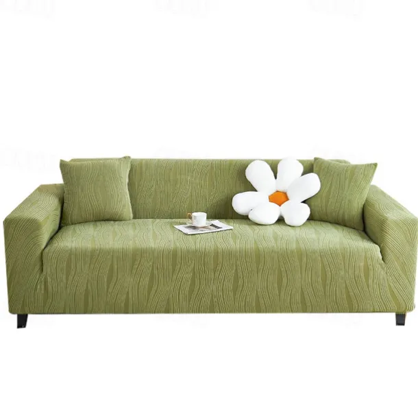 Jacquard Velvet Elastic Sofa Cover All-Inclusive Universal Cover Four Seasons Universal Lazy One-Piece Anti-Cat Scratch Sofa Cushion Durable and Stretchable Perfect for Year-Round Protection Easy to Install and Clean