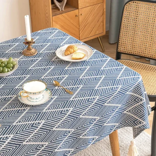 Japanese-style Wavy Tablecloth