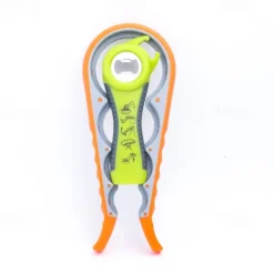 Jar Opener 5 in 1 Multi Function Can Opener Bottle Opener Kit with Silicone Handle Easy to Use for Children Elderly and Arthritis Sufferers