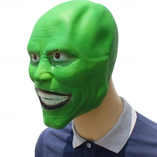 Jekyll In Disguise Jim Carrey Mask Halloween Latex Cosplay Christmas Jekyll Performance Dance Party Mask