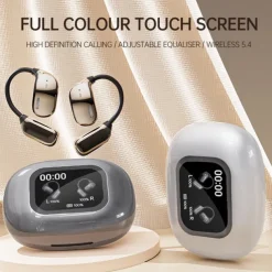 JM16 True Wireless Headphones TWS Earbuds Ear Hook Bluetooth 5.3 Sports Ergonomic Design HIFI for Mobile Phone