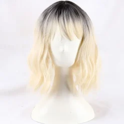 Joker 2 Harley Quinn Cosplay Wig Synthetic Hair, Halloween Cosplay Party Wigs