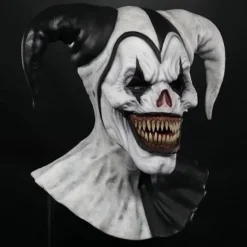 Joker Clown Halloween Mask Horror Scary Full Head Adults' Unisex Halloween Carnival Performance Party Easy Halloween Costumes Dress Up