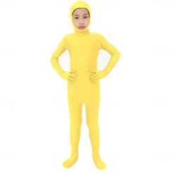 Jumpsuit Bodysuit Carnival Costume Full Body Suit Kings Day Men's Men Little Girl Anklet Cuff Charm N / A Lycra Spandex Costume for New Year Kids Kid's
