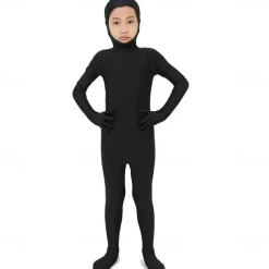 Jumpsuit Bodysuit Carnival Costume Full Body Suit Kings Day Men's Men Little Girl Anklet Cuff Charm N / A Lycra Spandex Costume for New Year Kids Kid's