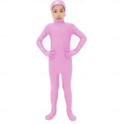 Jumpsuit Bodysuit Carnival Costume Full Body Suit Kings Day Men's Men Little Girl Anklet Cuff Charm N / A Lycra Spandex Costume for New Year Kids Kid's