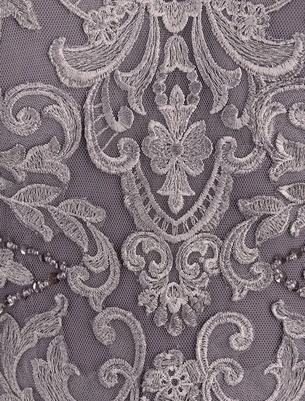 Jumpsuit Mother of the Bride Wedding Guest Church Elegant Petite Bateau Neck Floor Length Chiffon Half Sleeve with Appliques