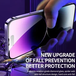 8K High End Tempered Glass For IPhone 15 14 13 12 11 Pro Max XS MAX X XR Screen Protector With Alignment Mounting Cover