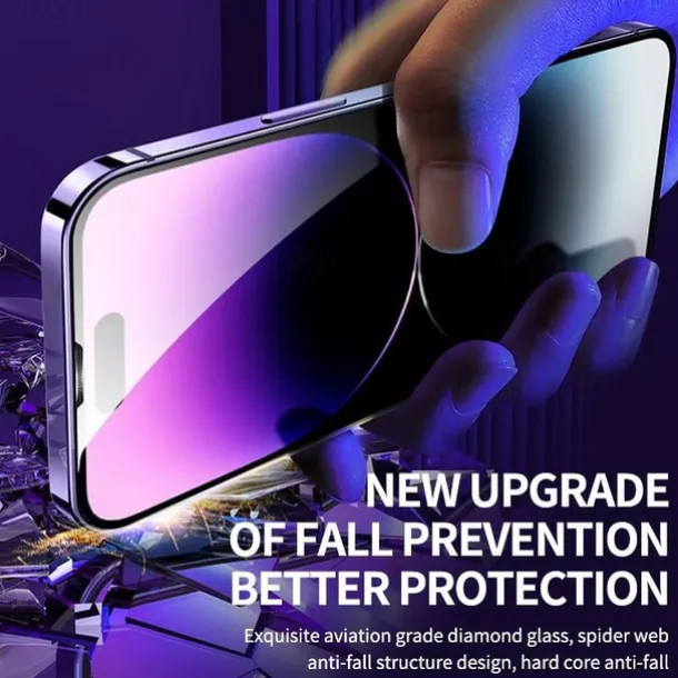 8K High End Tempered Glass For IPhone 15 14 13 12 11 Pro Max XS MAX X XR Screen Protector With Alignment Mounting Cover