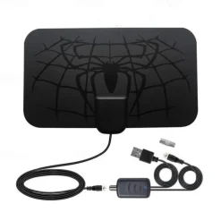 8K 4K Digital TV Antenna For Global TV Receiver DVB T2 Signal Amplifier Booster For Smart tv RV outdoor Car antenna Free Channel