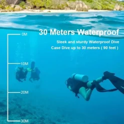 4K Ultra HD Action Camera 4K/30fps WiFi 2 inch 170D Underwater Waterproof Helmet Video Recording Sport Cameras Outdoor Camcorders