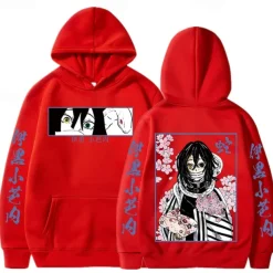 Kanroji Mitsuri Obanai Iguro Hoodie Anime Front Pocket Graphic For Couple's Men's Women's Adults' Hot Stamping Casual Daily