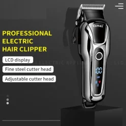 KEMEI Rechargeable Hair Trimmer For Men Shaver Professional Hair Clipper Hair Cutting Machine Barber Accessories Cut Machin Beard