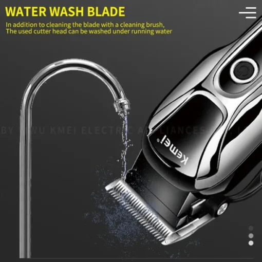 KEMEI Rechargeable Hair Trimmer For Men Shaver Professional Hair Clipper Hair Cutting Machine Barber Accessories Cut Machin Beard