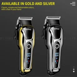 KEMEI Rechargeable Hair Trimmer For Men Shaver Professional Hair Clipper Hair Cutting Machine Barber Accessories Cut Machin Beard