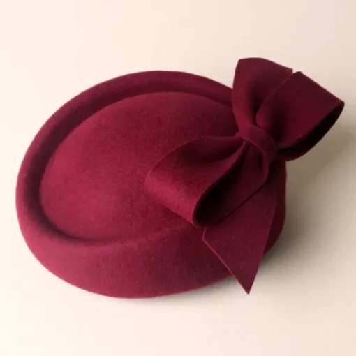 Kentucky Derby Hats Wool Wedding Special Occasion Vintage With Bowknot Headpiece Headwear Horse Race Melbourne Cup