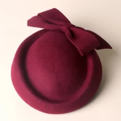 Kentucky Derby Hats Wool Wedding Special Occasion Vintage With Bowknot Headpiece Headwear Horse Race Melbourne Cup