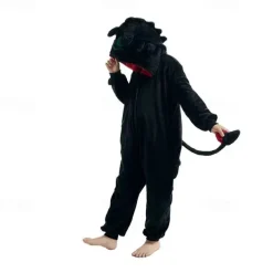 Kid's Adults' Animal Cartoon Group Costume Nightwear Onesie Pajamas Carnival Costume Animal Clown Onesie Pajamas Kigurumi Pajamas Cute For Men and Women Boys and Girls Christmas Carnival New Year