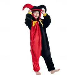 Kid's Adults' Animal Cartoon Group Costume Nightwear Onesie Pajamas Carnival Costume Animal Clown Onesie Pajamas Kigurumi Pajamas Cute For Men and Women Boys and Girls Christmas Carnival New Year