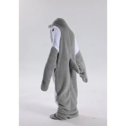 Kid's Adults' Animal Group Costume Onesie Costume Carnival Costume Shark Cartoon Dolphin Onesie Pajamas Kigurumi Pajamas Charm Funny Costume For Men and Women Boys and Girls Carnival Cartoon