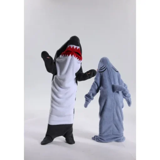 Kid's Adults' Animal Group Costume Onesie Costume Carnival Costume Shark Cartoon Dolphin Onesie Pajamas Kigurumi Pajamas Charm Funny Costume For Men and Women Boys and Girls Carnival Cartoon