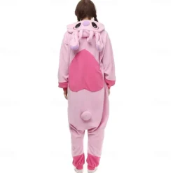 Kid's Adults' Animal Group Costume Onesie Costume Carnival Costume Cartoon Blue Monster Onesie Pajamas Kigurumi Pajamas Charm Funny Costume For Men's Women's Boys Carnival Cartoon