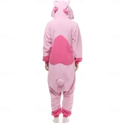 Kid's Adults' Animal Group Costume Onesie Costume Carnival Costume Cartoon Blue Monster Onesie Pajamas Kigurumi Pajamas Charm Funny Costume For Men's Women's Boys Carnival Cartoon