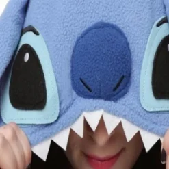 Kid's Adults' Animal Onesie Costume Carnival Costume Cartoon Blue Monster Onesie Pajamas Kigurumi Pajamas Charm Funny Costume For Men's Women's Boys Carnival Cartoon