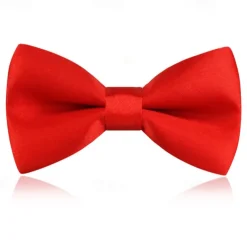 Kids Boys Girls' Ties & Bows Active Basic Party Birthday Solid Color Silver Apple Green