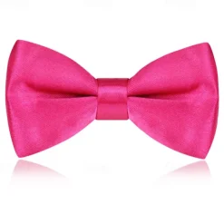 Kids Boys Girls' Ties & Bows Active Basic Party Birthday Solid Color Silver Apple Green