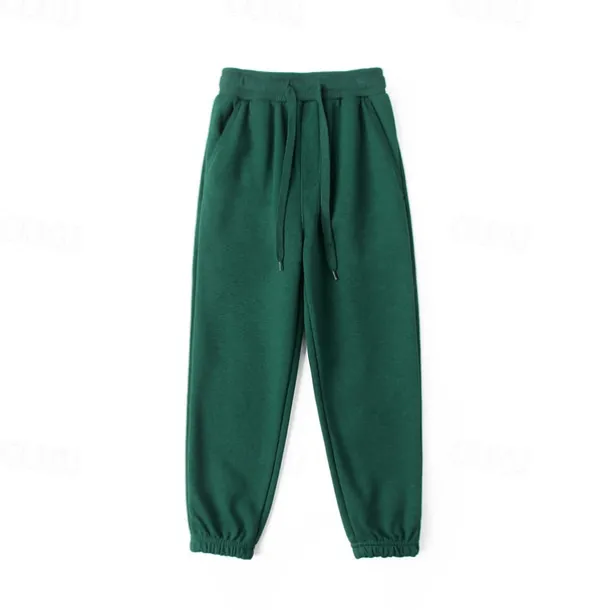 Kids Boys Pants Trousers Solid Color Soft Pants Outdoor Cotton Adorable Daily Ash flecking gray Color blue