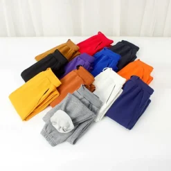 Kids Boys Pants Trousers Solid Color Soft Pants Outdoor Cotton Adorable Daily Ash flecking gray Color blue