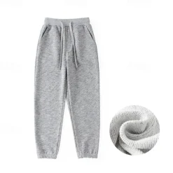 Kids Boys Pants Trousers Solid Color Soft Pants Outdoor Cotton Adorable Daily Ash flecking gray Color blue