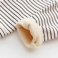 Kids Boys Pants Trousers Stripe Keep Warm Pants Casual Cotton Basic Blue Grey Black White Mid Waist