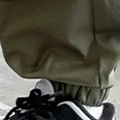 Kids Boys Sweatpants Trousers Pocket Solid Color Breathable Soft Comfort Pants Training Sports Daily Black Green Mid Waist