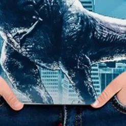 Kids Boys T shirt Tee Graphic Dinosaur Astronaut Short Sleeve Crewneck Children Top Outdoor 3D Print Sports Fashion Cool Summer Black 3-12 Years