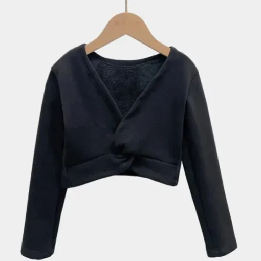 Kids' Dancewear Ballet Activewear Top Solid Girls' Training Performance Long Sleeve High Cotton Blend