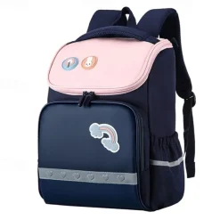 Kids Dinosaur Backpack for Boys – Cute Waterproof Elementary School Bag with Reflective Strips, Lightweight Bookbag for Back to School