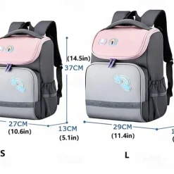 Kids Dinosaur Backpack for Boys – Cute Waterproof Elementary School Bag with Reflective Strips, Lightweight Bookbag for Back to School