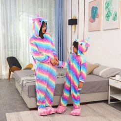 Kid's Fashion Nightwear Camouflage Onesie Costume Unicorn Flying Horse Onesie Pajamas Kigurumi Pajamas Funny Costume For Boys and Girls Carnival Cartoon