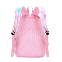 Kid's Girls' Backpack School Bag Bookbag Functional Backpack School Backpack Bookbag School Polyester Adjustable Large Capacity Lightweight Zipper Light Pink Pink Light Purple